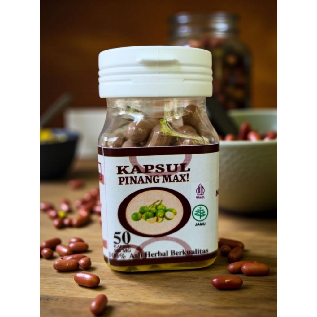 [ASLI] Kapsul Pinang Muda Extrak Pinang 50