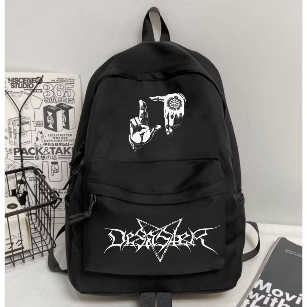 Tas Sekolah Anak Laki Laki Metal Desaster Tas Kekinian Muat Laptop Backpack Tas Pelajar Trael Tas Ke