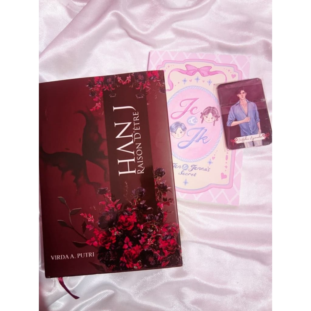novel preloved han j raison d'etre hc jen & jenna secret ori 100%