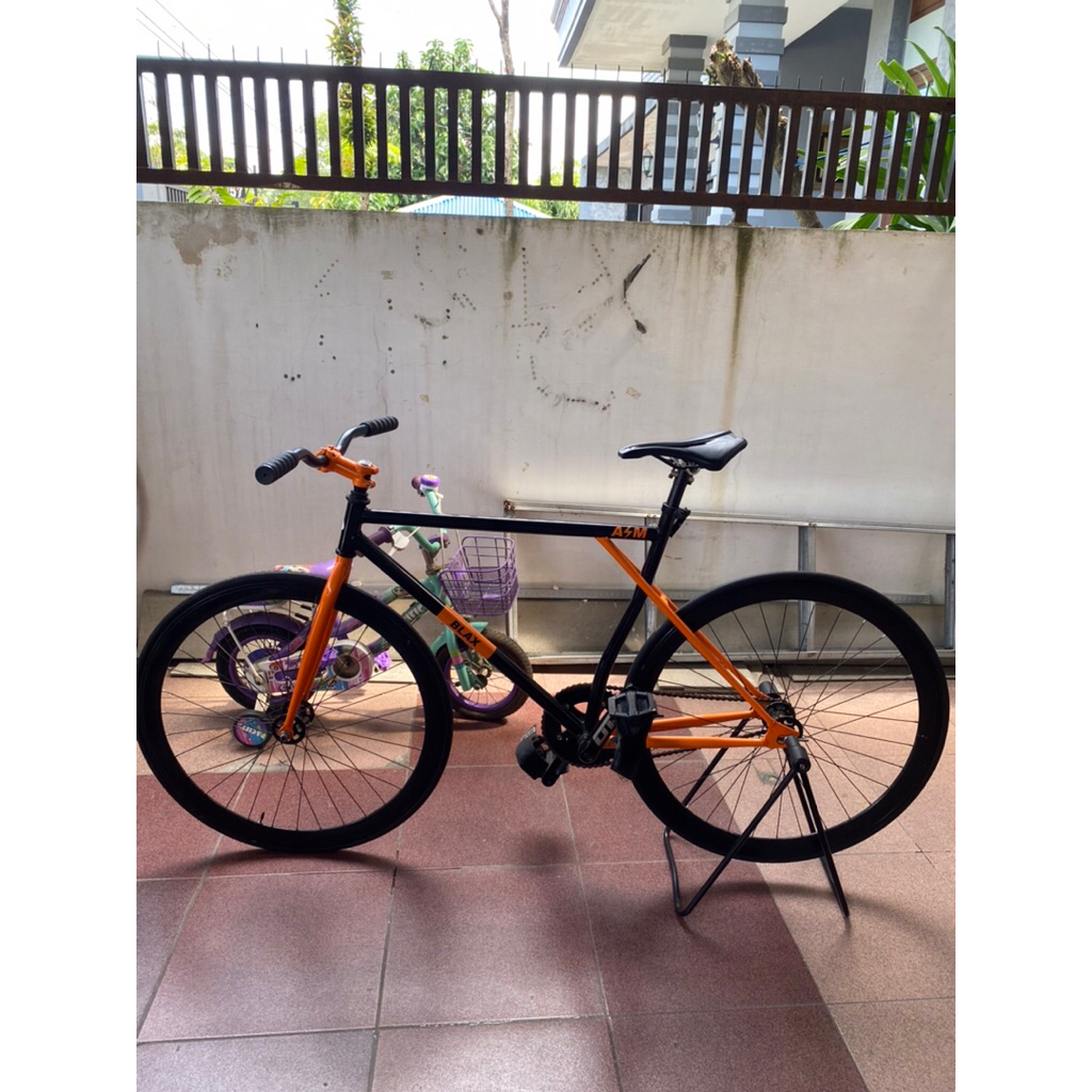 Sepeda Fixie - Fullbike siap pakai Fixed Gear Bicycle
