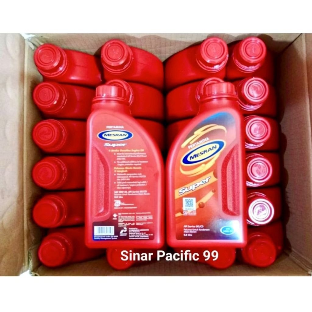 Oli Mesran super 800 ml..sae 20 W - 50..1 dus = 24 btl.