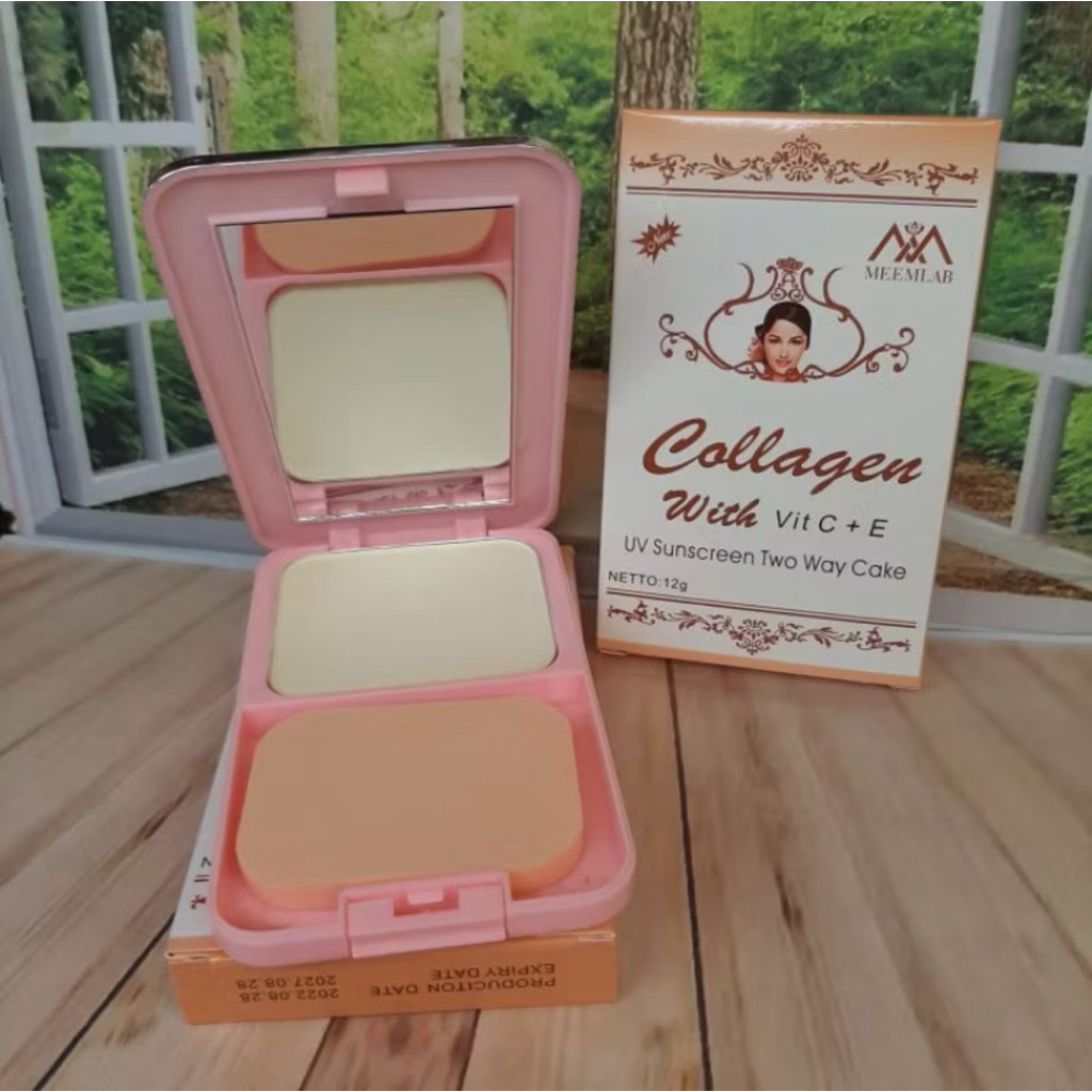 bedak padat collagen plus vit E/ twc collagen
