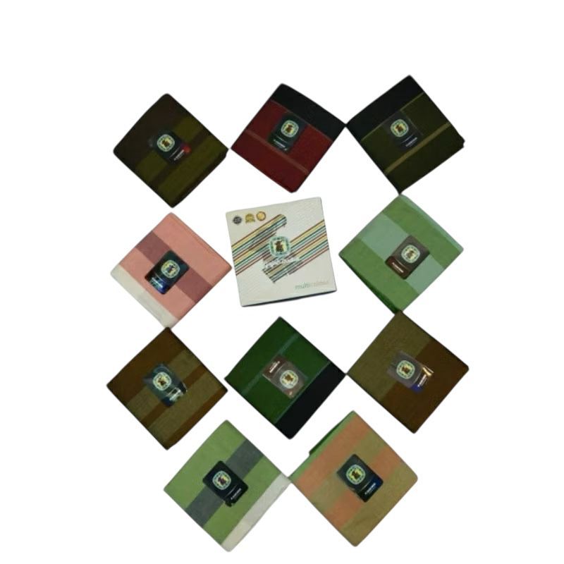 Sarung Gajah Duduk Multicolour Motif Kombinasi Warna Bagus