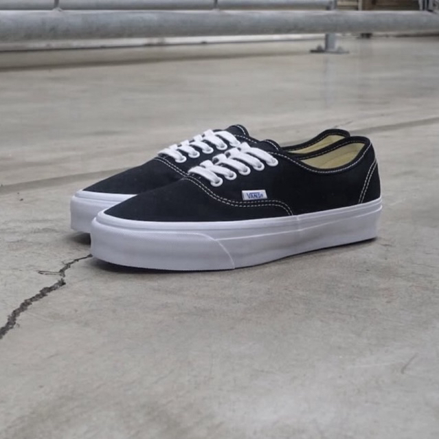 Vans Authentic 44 LX Premium Reissue Black White Original Resmi Store