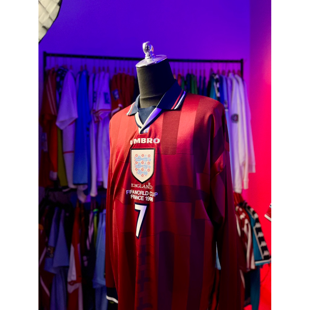 JERSEY ORIGINAL ENGLAND 1998 LS