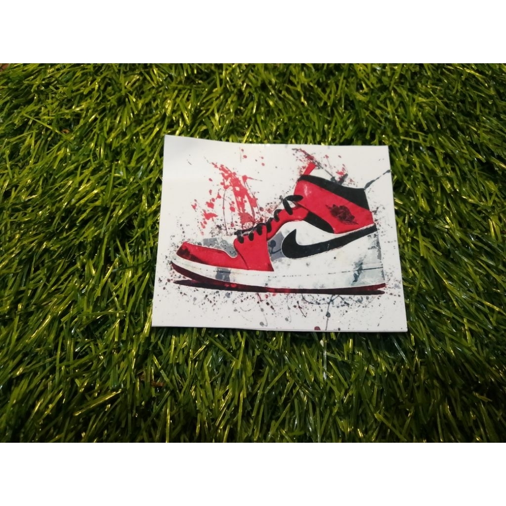 

stiker vinyl Nike air jordan