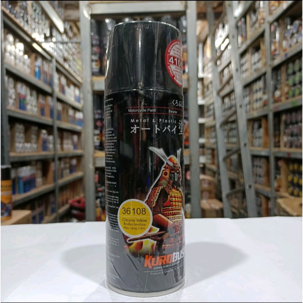 SAMURAI PAINT 108 CHROME YELLOW/CAT SEMPROT/PILOX/SPRAY PAINT
