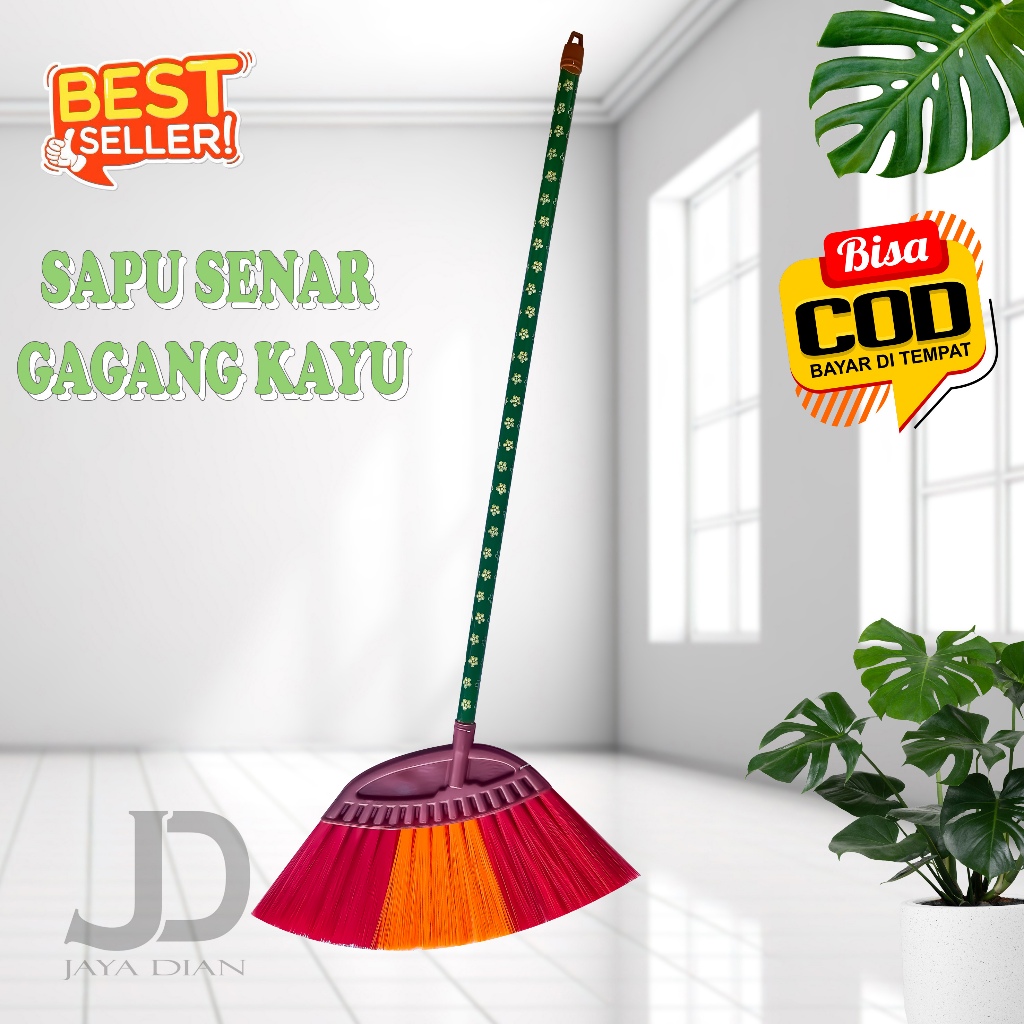 Sapu Senar Nilon / Sapu Senar / Sapu Murah / Sapu Gagang Senar Nilon
