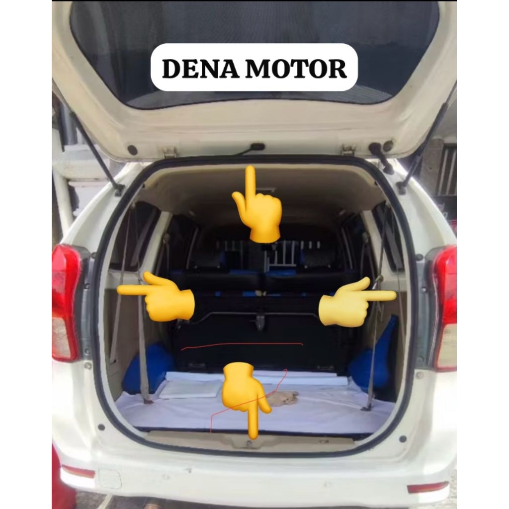 karet bagasi karet peredam pintu bagasi mobil suzuki Swift