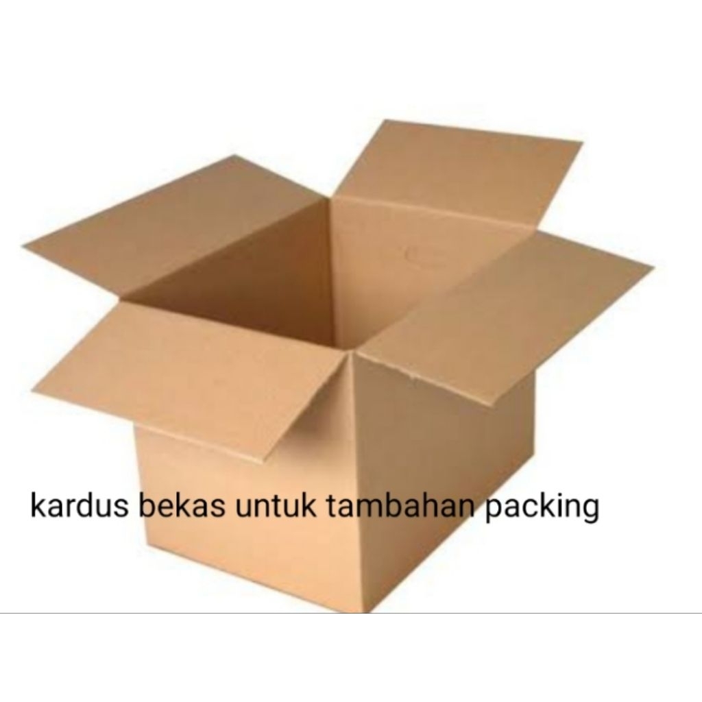 

kardus bekal lembaran yang dipakai untuk packing barang