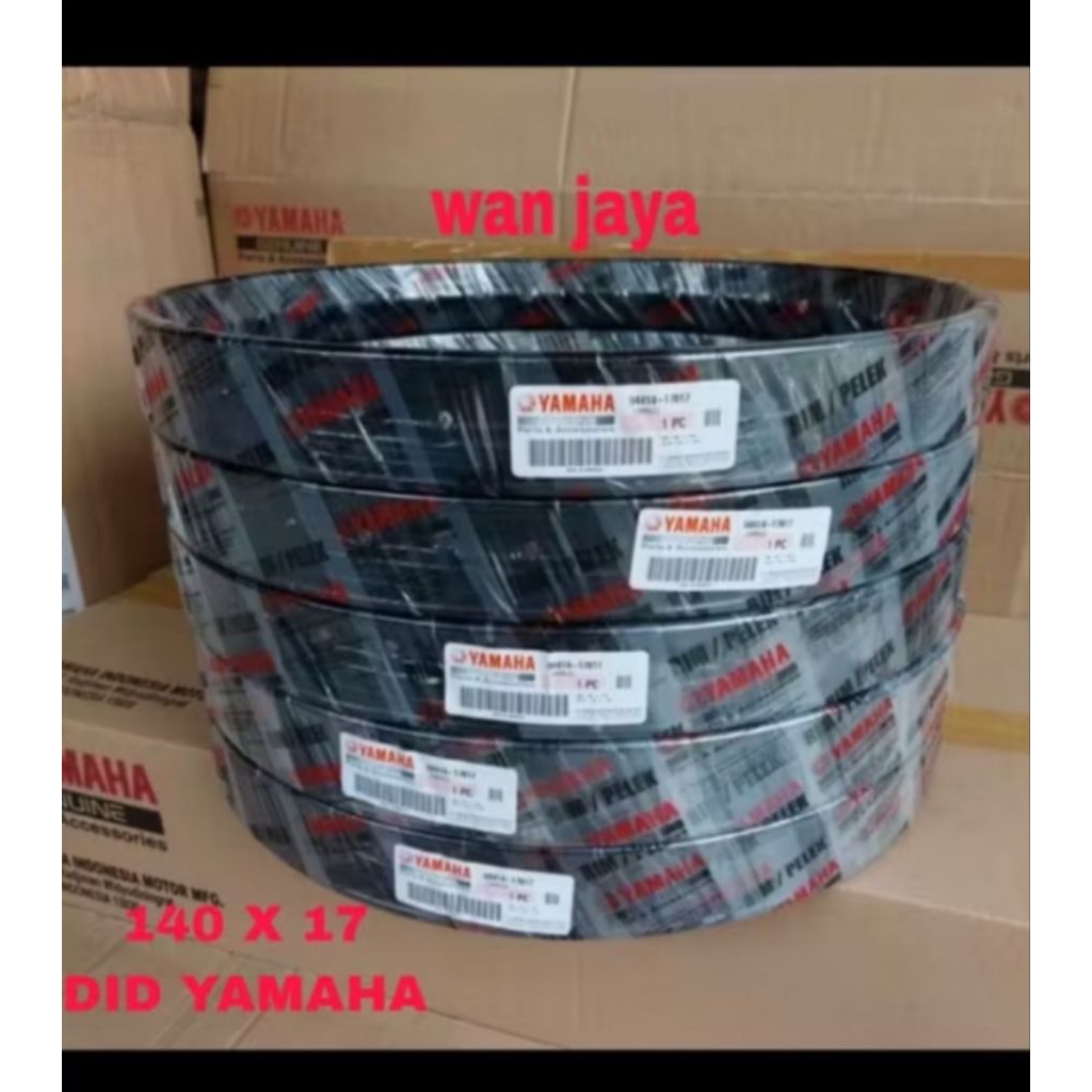 velg rim lingkar 140x17 DID Yamaha hitam vega ZR vega RR asli original YGP