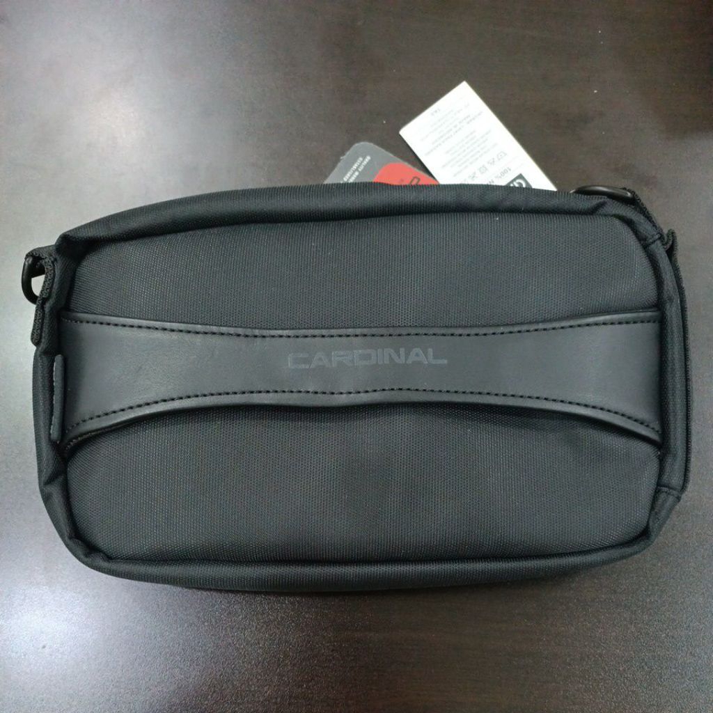 TAS SELEMPANG/SHOULDER BAG CARDINAL, WARNA HITAM ORIGINAL, BAHAN 100% NILON/5846379