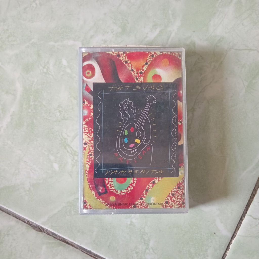 Kaset Tatsuro Yamashita Artisan/1991 mmg inc mulus rare item