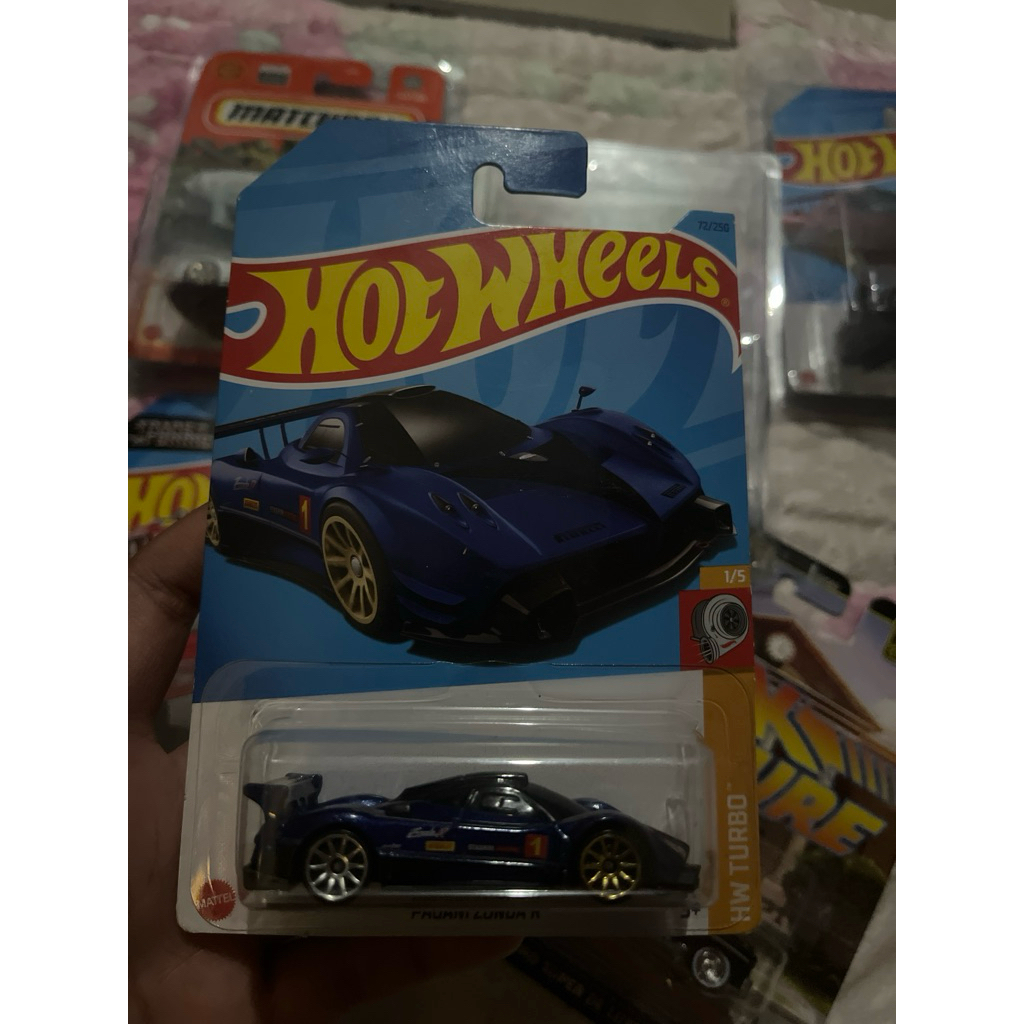 pagani zonda R blue