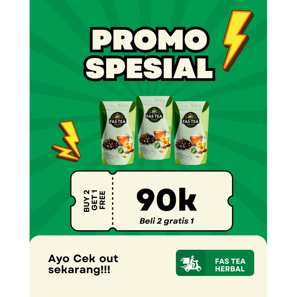PROMO TEH DIET & DETOX HERBAL SUDAH BPOM✔️