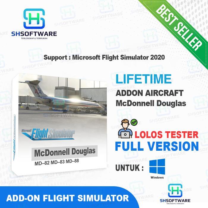 Addon Pesawat McDonnell Douglas – Flight Simulator Full Version
