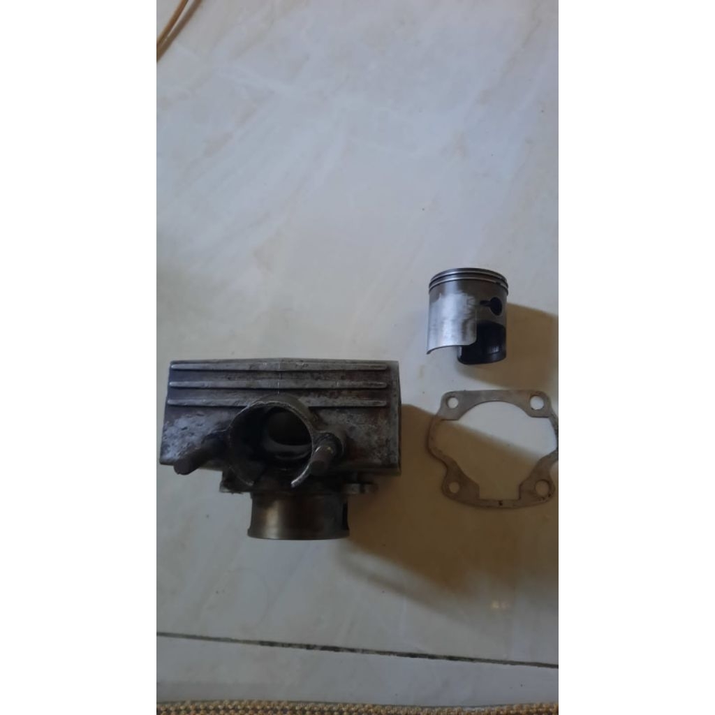 buring satria 2 tak plus piston npp os 200