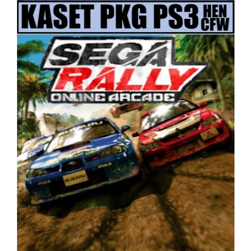 Kaset pkg ps3 Sega Rally Online Arcade