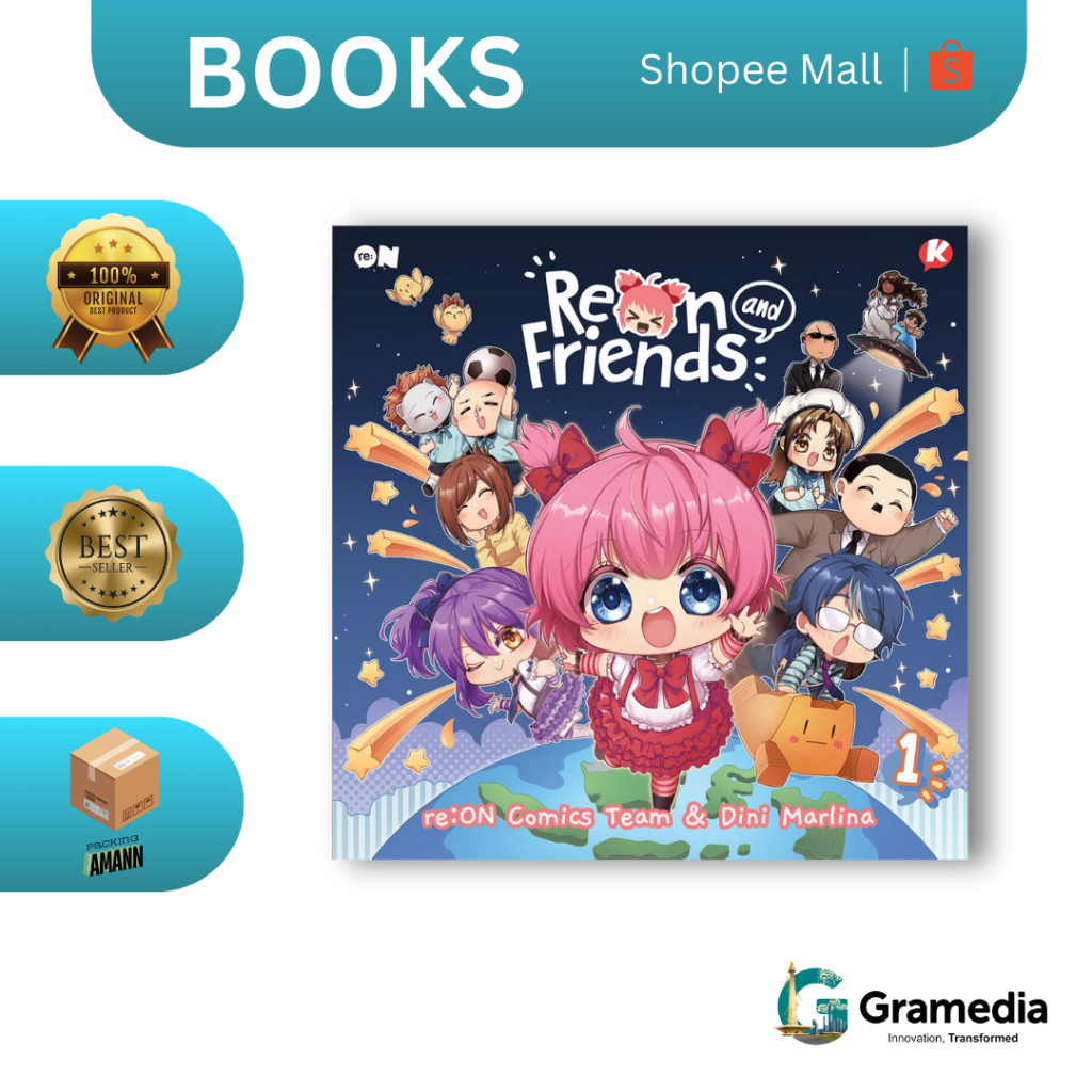 Gramedia MKG - Komik Koloni: ReON and Friends Volume 1 (Reon Comics)