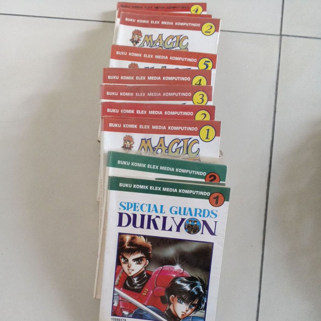 10 buah komik magic Knight+duklyon(Baca deskripsi)