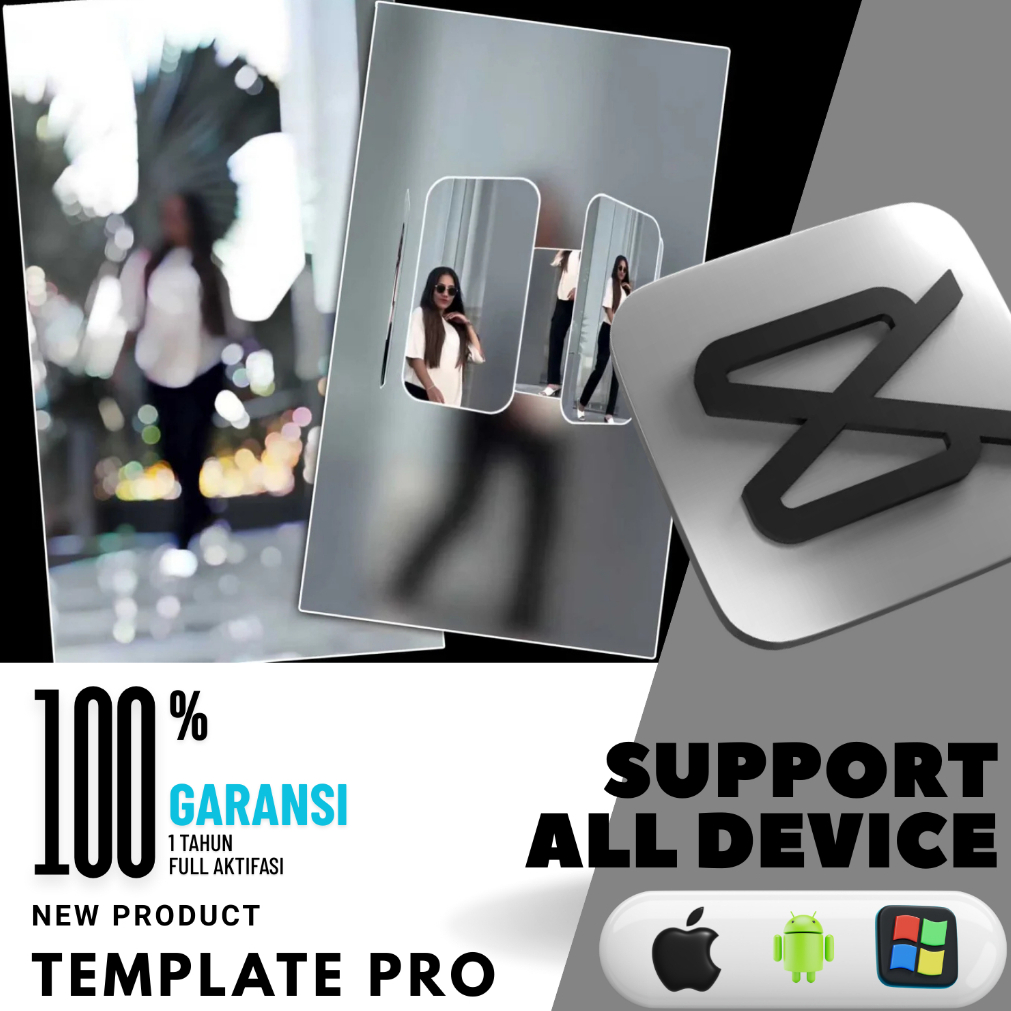 Jago Capcut Pro 1 Tahun Full Garansi Edit Video