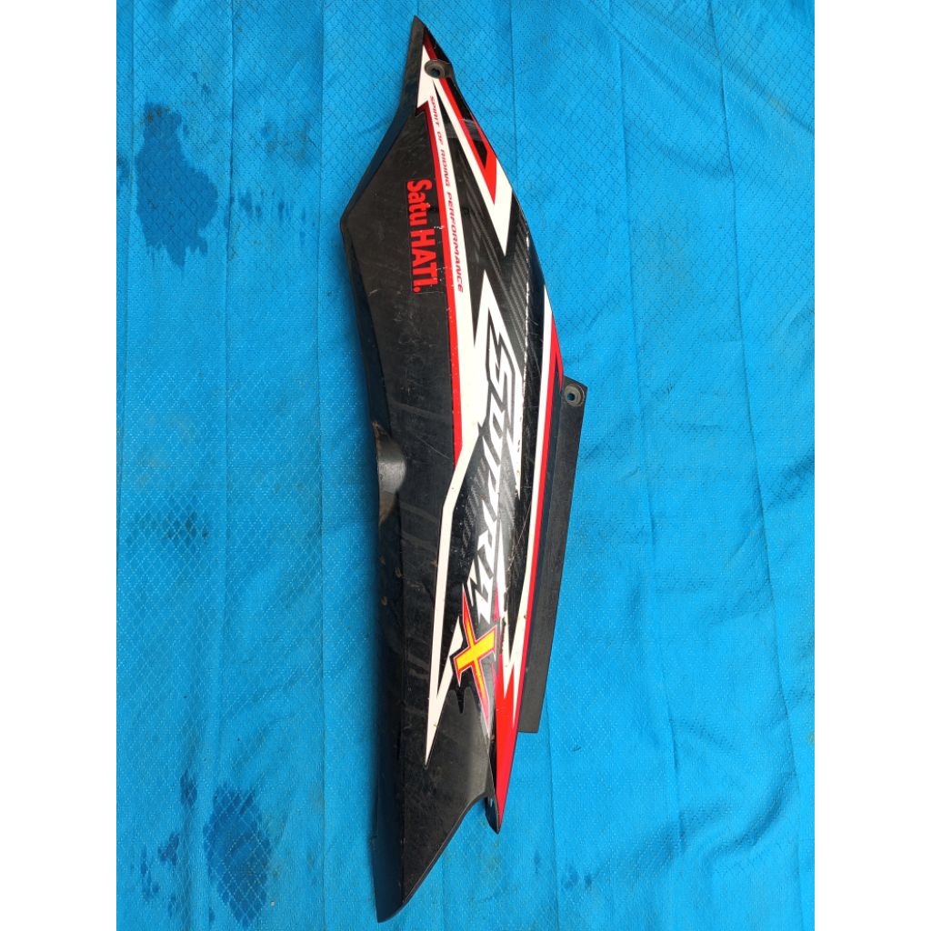 cover bodi belakang Honda Supra x 125 Fi Original / bodi kiri Supra x fi Original copotan