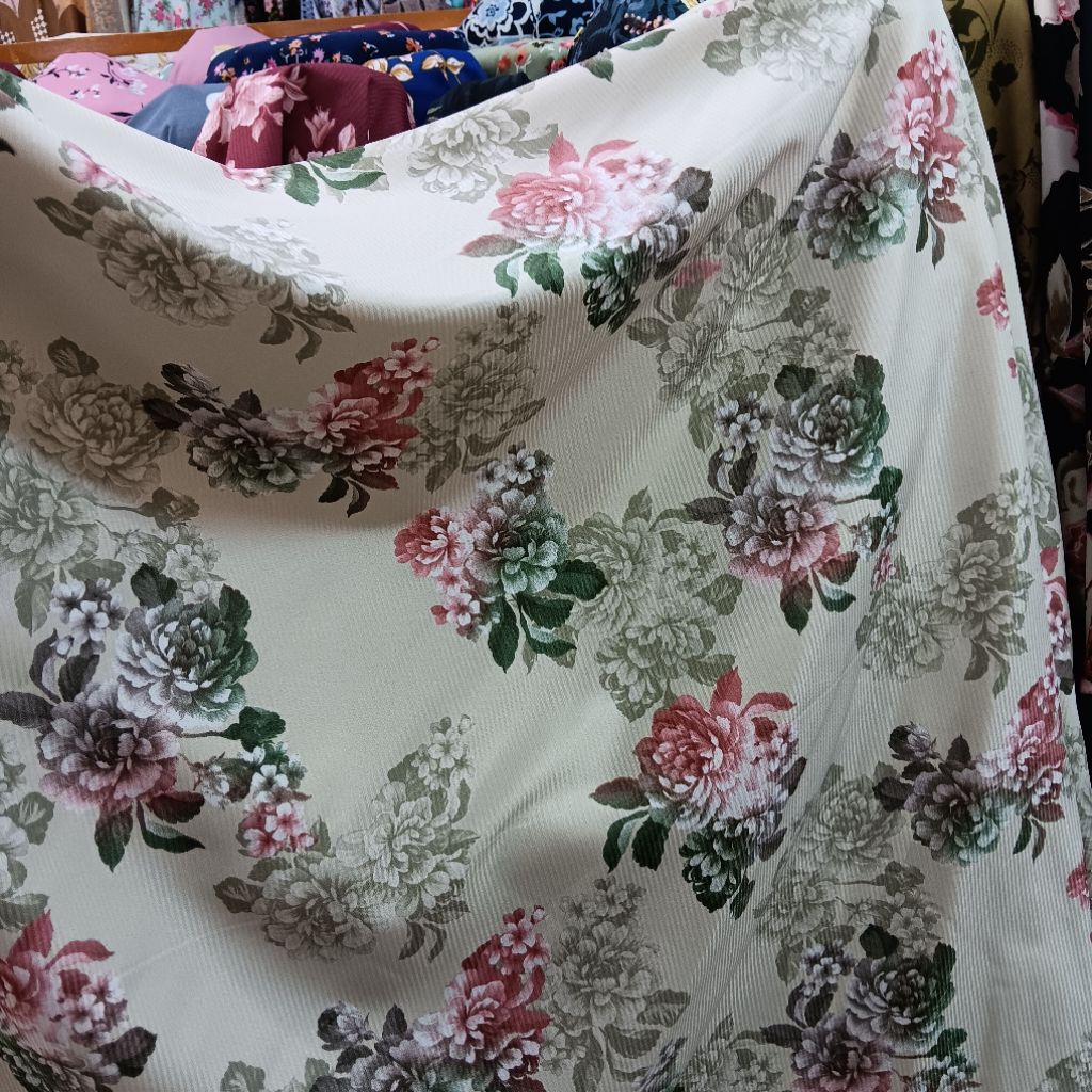 Kain Niagara Premium motif MeteranKain Niagara Bahan Jahit Gamis Dress
Kain Niagara Halus Lembut Mur