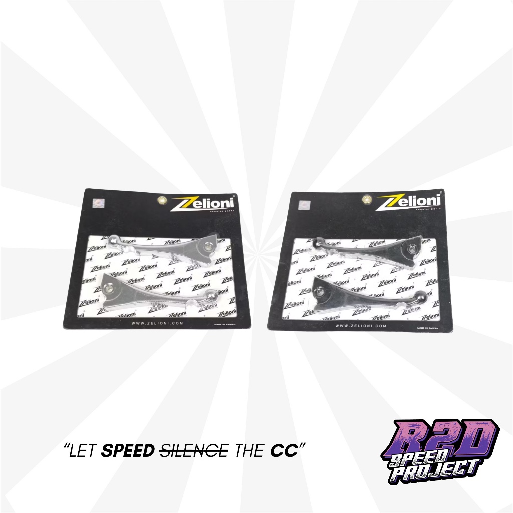 BRAKE LEVER HANDLE REM ZELIONI 3D SHORT VESPA MATIC VESPA SPRINT PRIMAVERA LX S