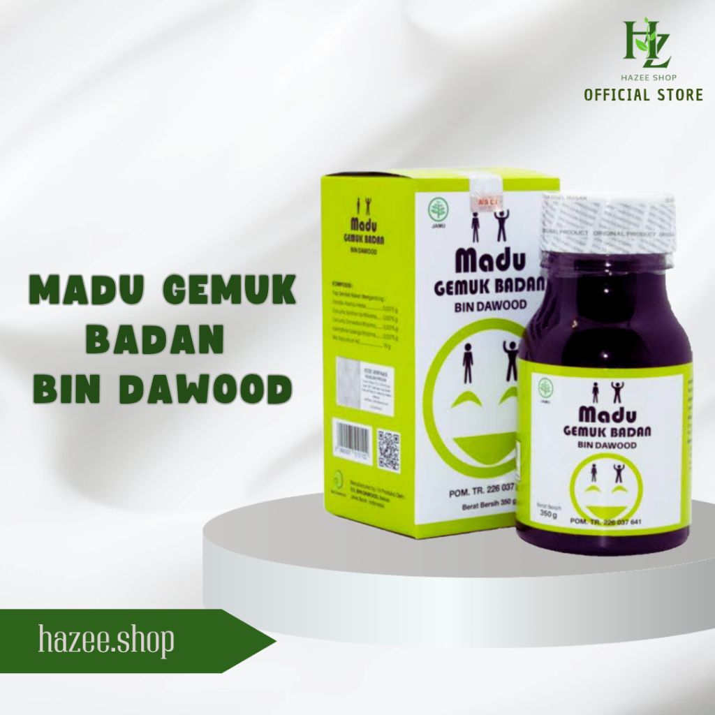 

Madu Gemuk Badan Bin Dawood Original Solusi Menaikkan Berat Badan 350 gram