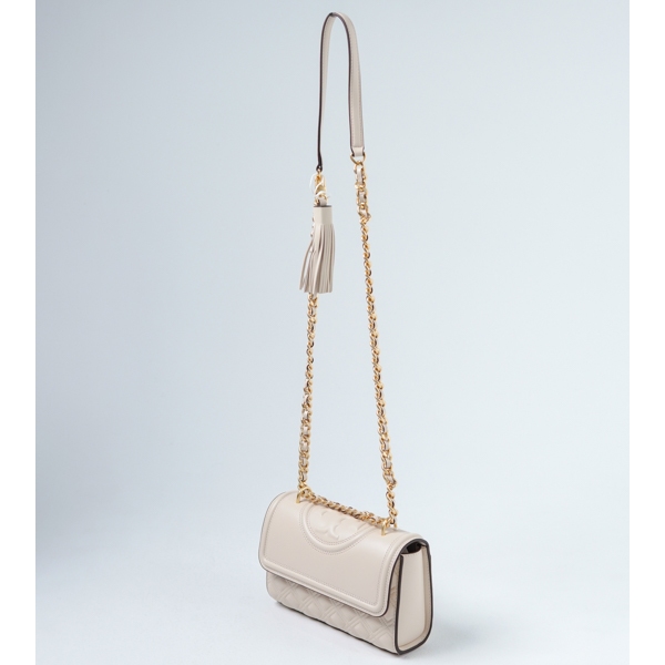 Tas TB FLEMING ARTIC CREAM SHOULDER BAG SMALL 100% ORIGINAL