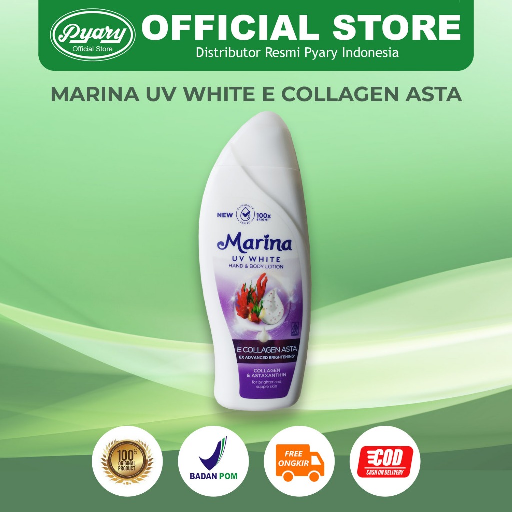 Marina UV White E Collagen Asta 185ml