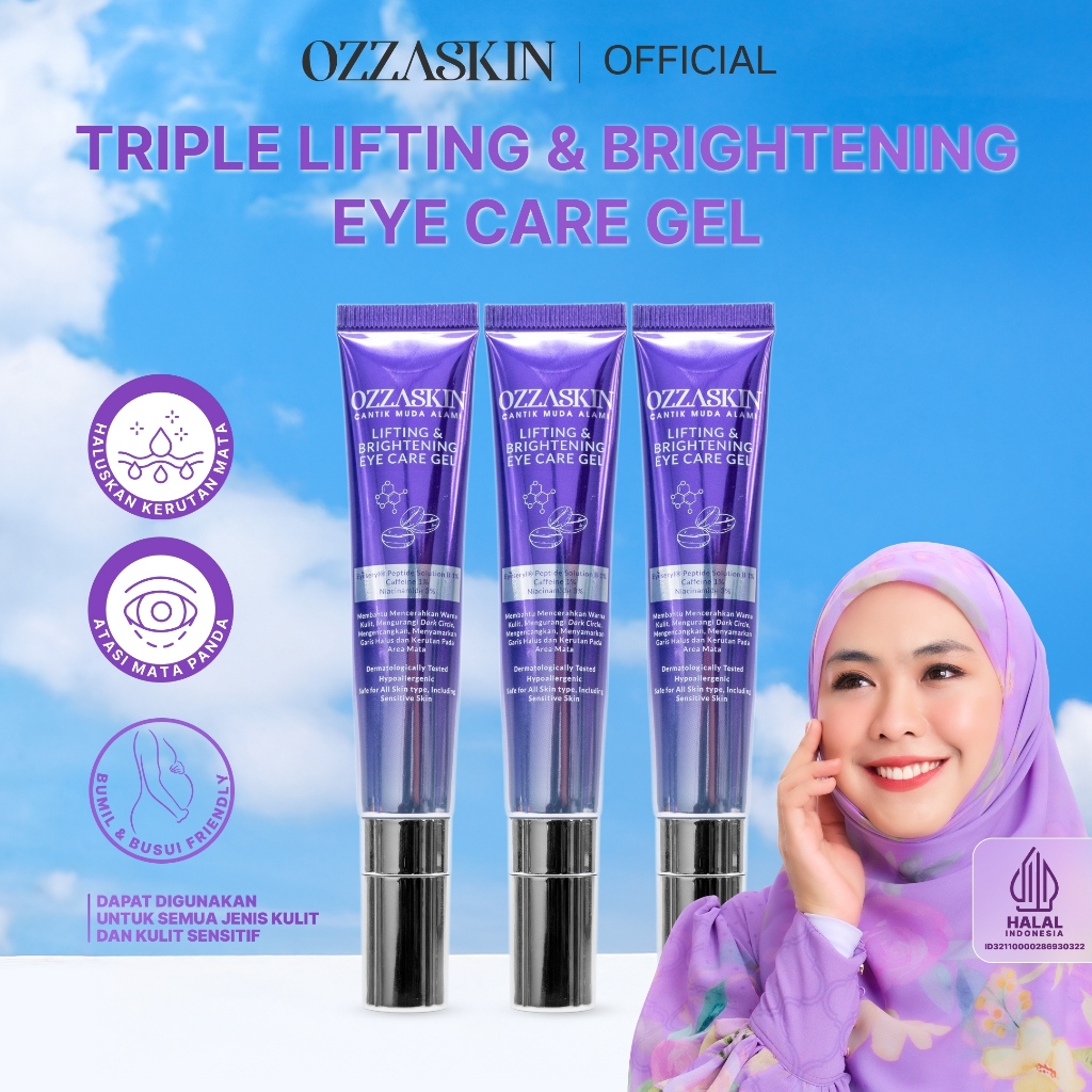 Ozzaskin Official By Oki Setiana Dewi - Lifting & Brightening Eye Care Gel