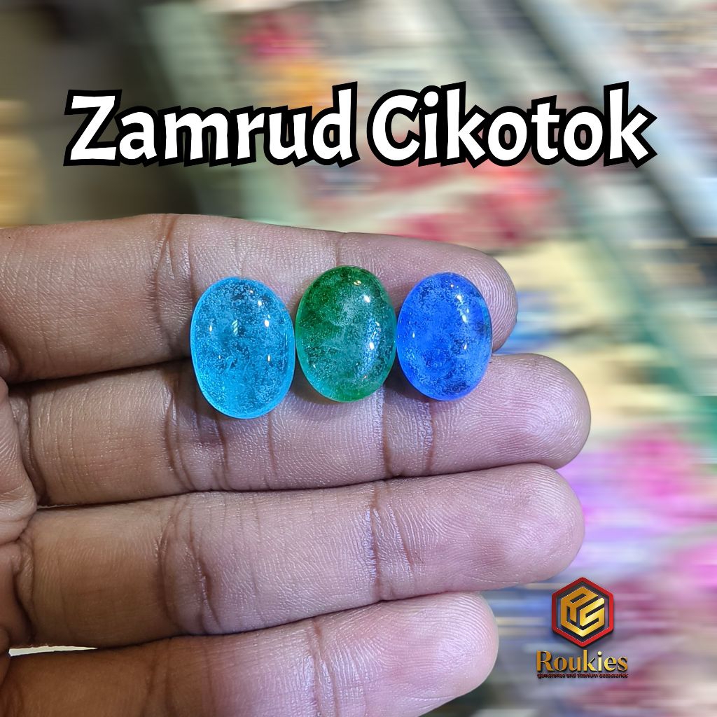 [HANYA BATU] Batu Zamrud Cikotok/ Zamrud Surabaya