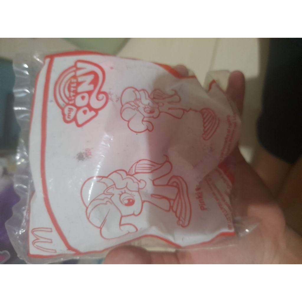mainan happy meal my little pony pinkie pie