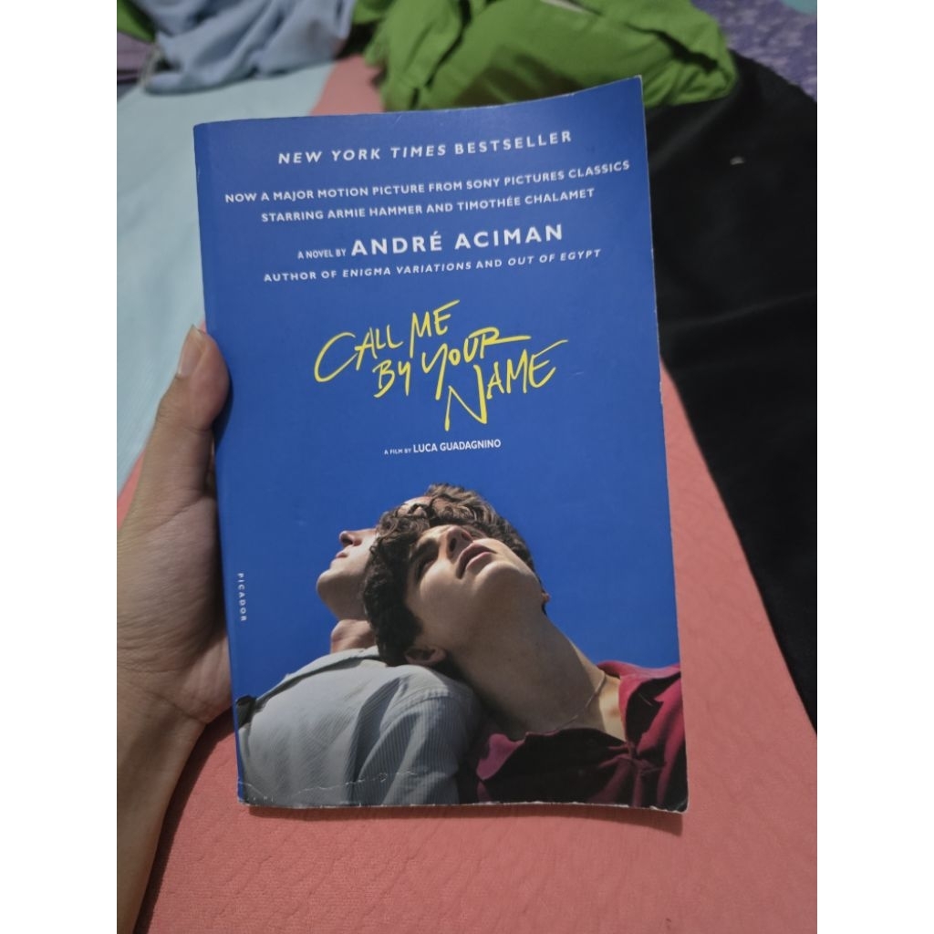 Call Me By Your Name Novel Preloved