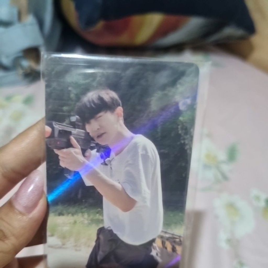 photocard exo chanyeol exo on a ladder