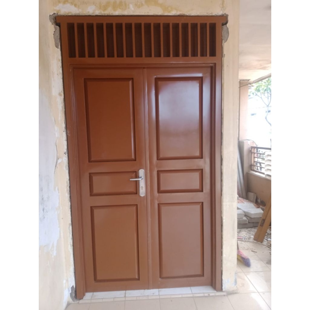 kusen dan pintu besi pintu bahan besi perfored pintu bahan besi hollow pintu darurat pintu area bela
