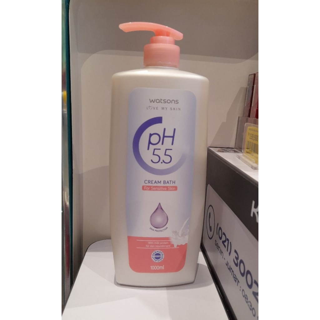 Sabun Mandi Cair PH 5.5 Watson 1000ml