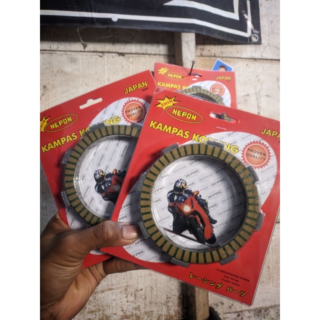 kampas kopling nepon japan original cb gl mp tiger
