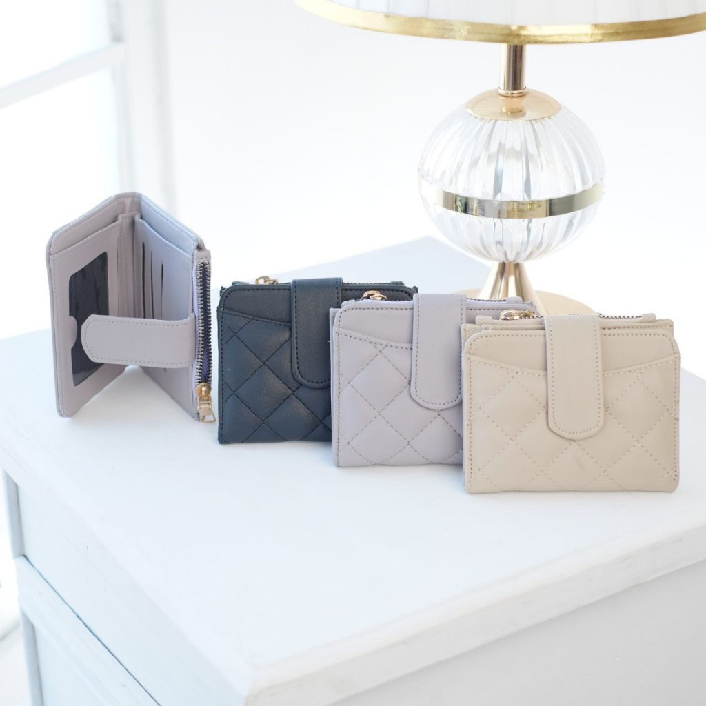 Dompet IVY - Dompet Wanita Kekinian – Desain Quilted Elegan & Multifungsi