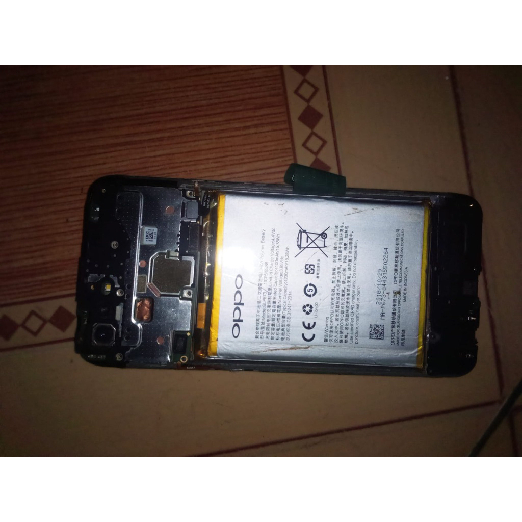 oppo A7 4/64 matot emmc