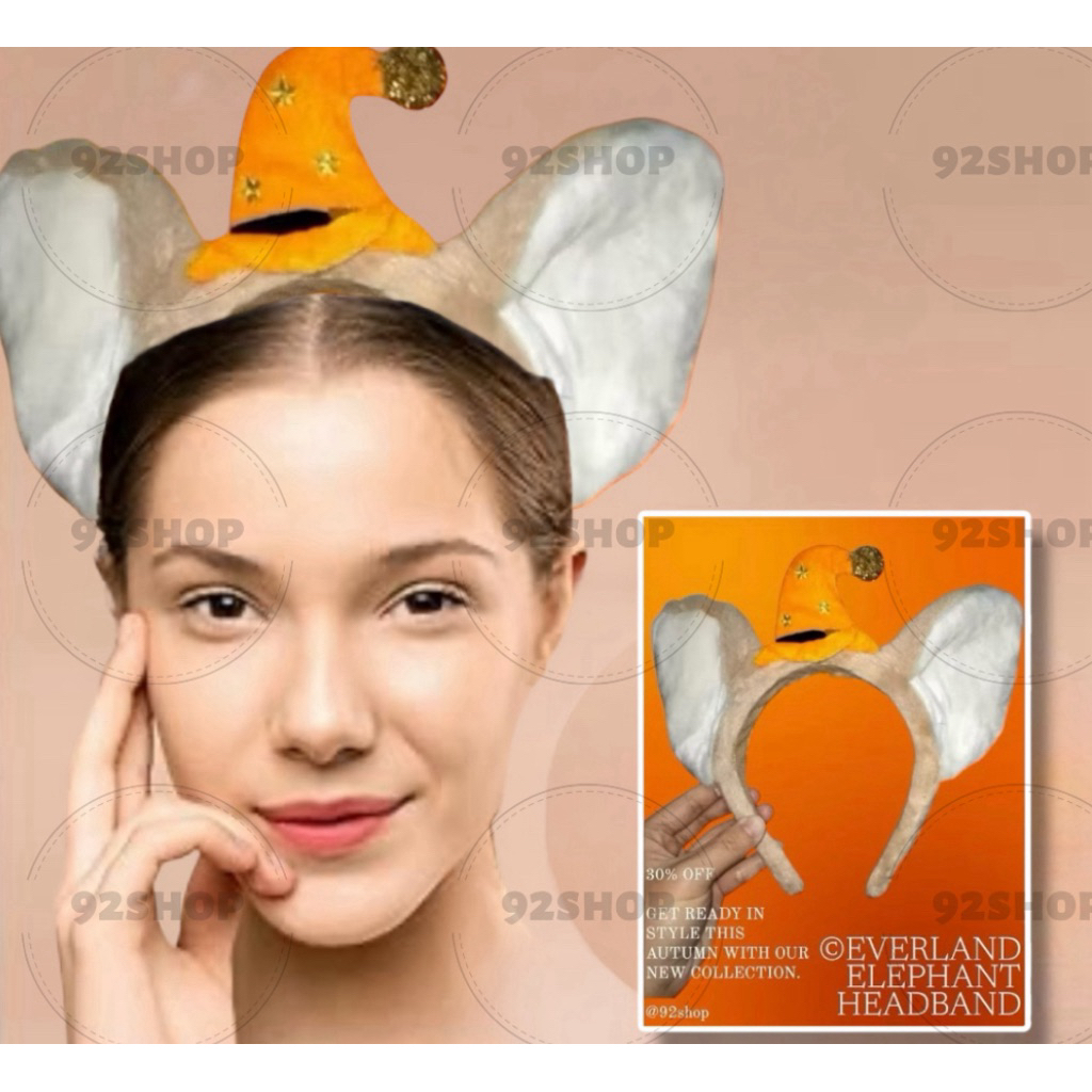 Bando telinga gajah everland | bando everland | bando gajah original ©everland | bando boneka teling