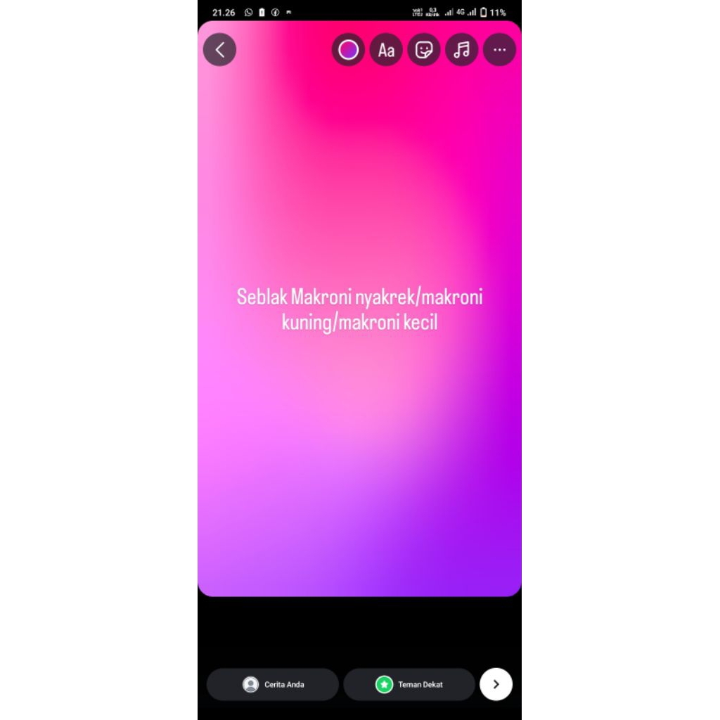 

seblak makroni nyakrek kuning kecil 1kg
