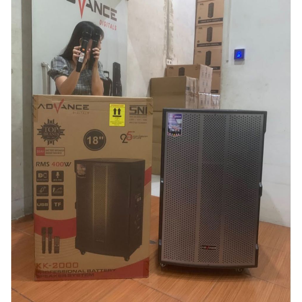 SPEAKER ADVANCE KK 2000/ 18 INCH FREE MIX 2 PCS.