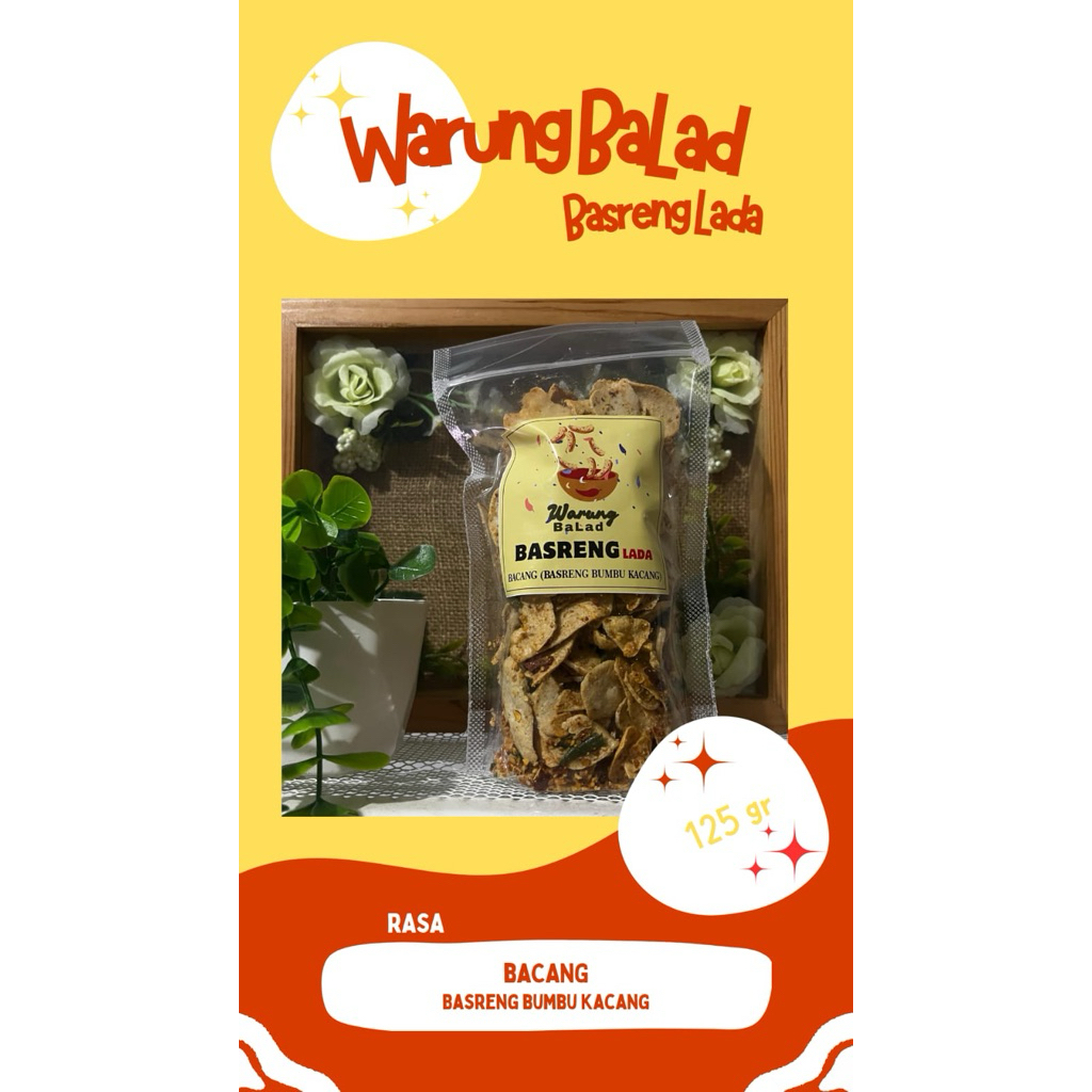 

BaLad BACANG (Basreng Lada Bumbu Kacang)