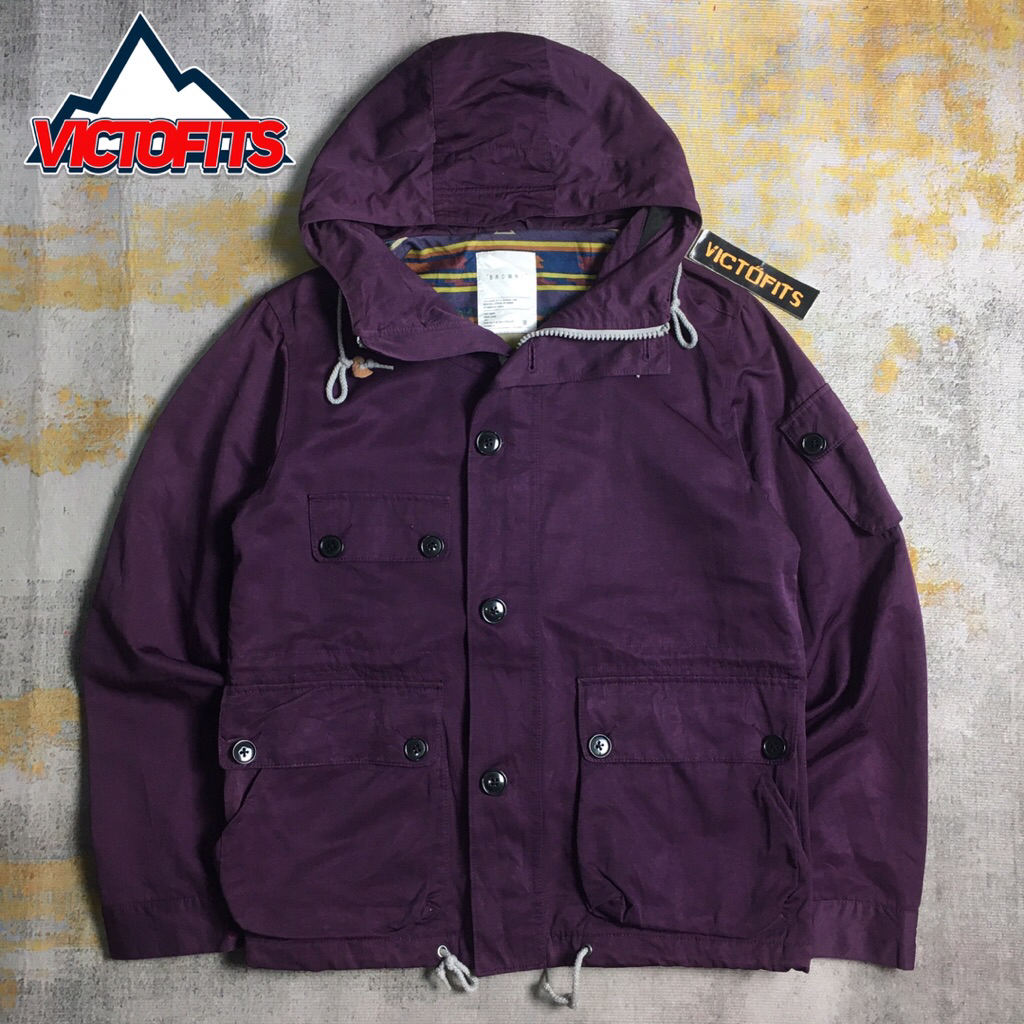 Jaket Casual Parka Browny