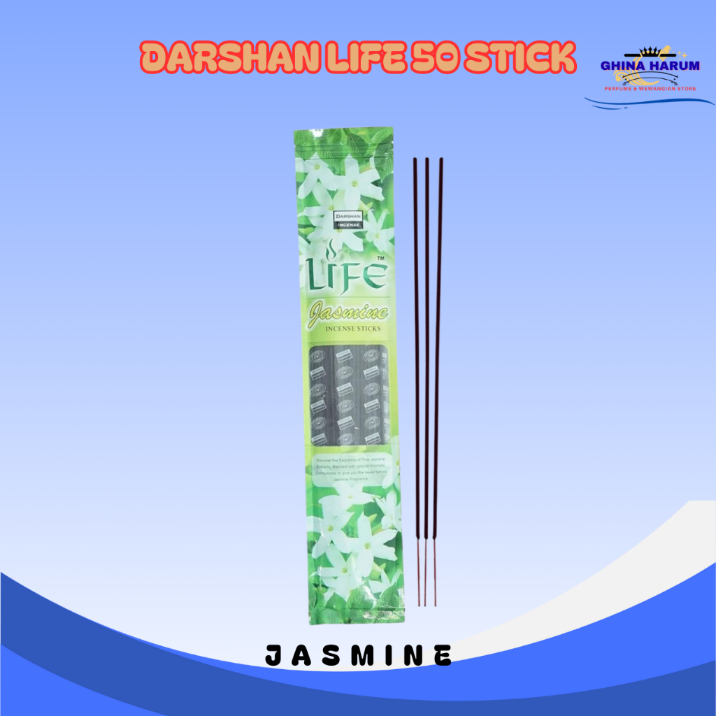 Dupa Hio Darshan Life JASMINE isi 50 batang