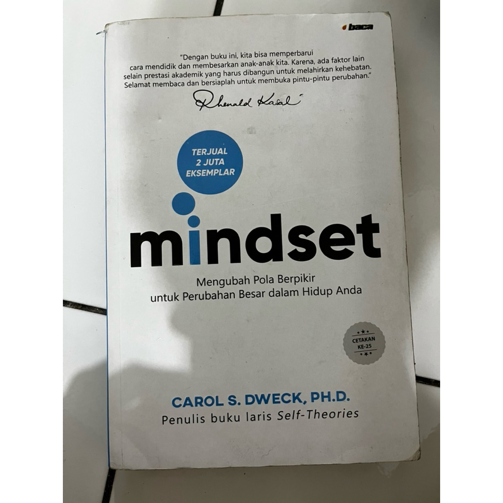 [BUKU PRELOVED] Mindset