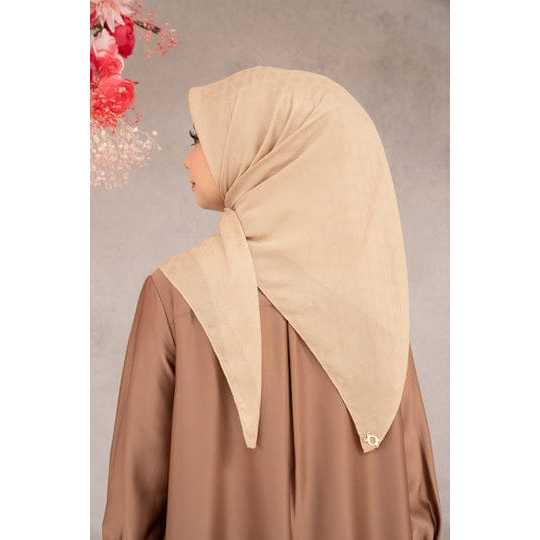 Klamby plain scarf monogram chain - woodleaf