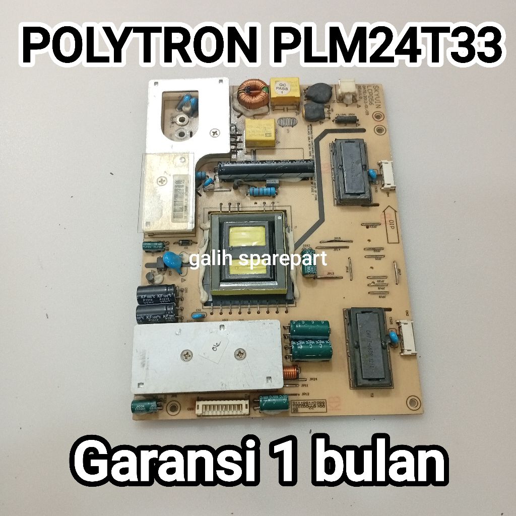 MESIN TV / POWER SUPPLY TV POLYTRON PLM24T33 PSU - POWER SUPPLY TV POLYTRON